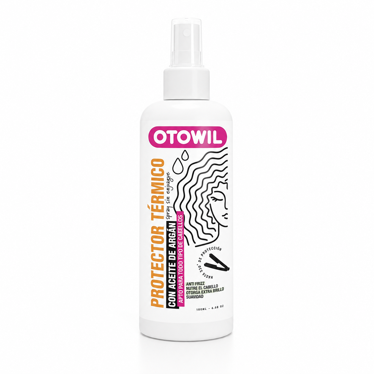 Protector Térmico con Aceite de Argán 180ml