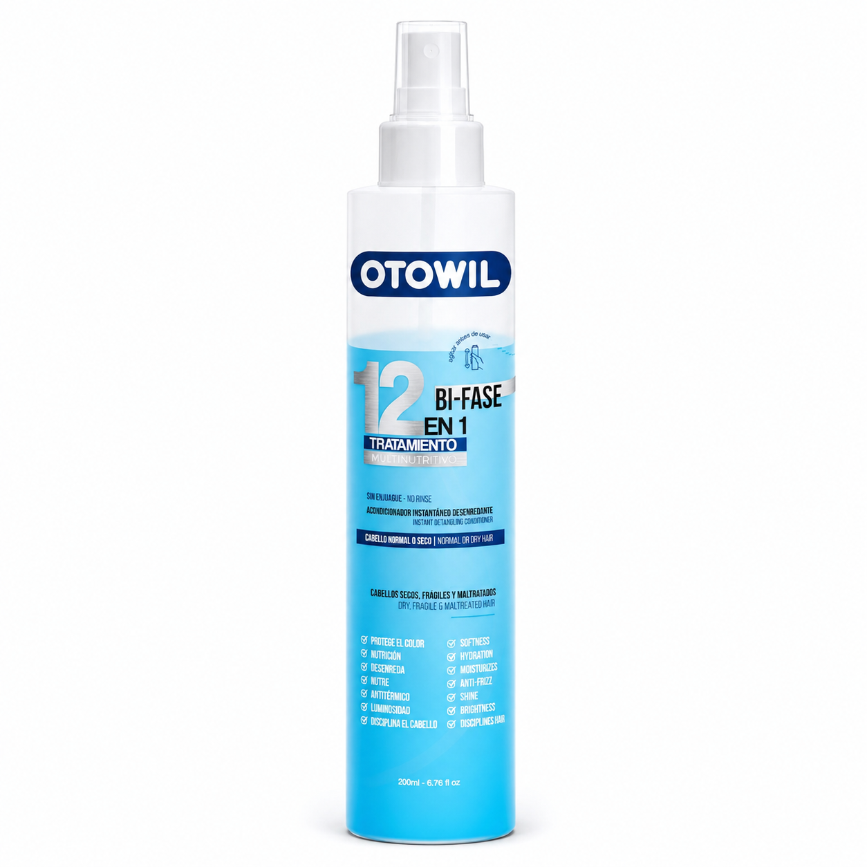 12 en 1 Spray Bifásico Tratamiento Multinutritivo 200ml